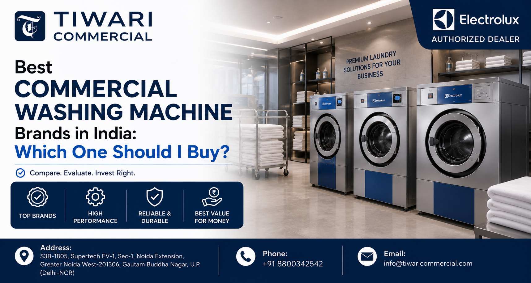 Best Commercial Washing Machine Brands in India: Which One Should I Buy?