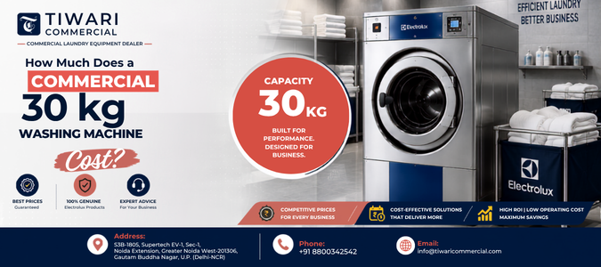 How Much Does a 30 kg Commercial Washing Machine Cost?