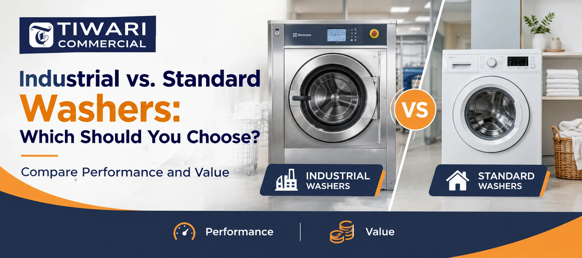 Industrial vs. Standard Washers: Which Should You Choose? Compare Performance and Value